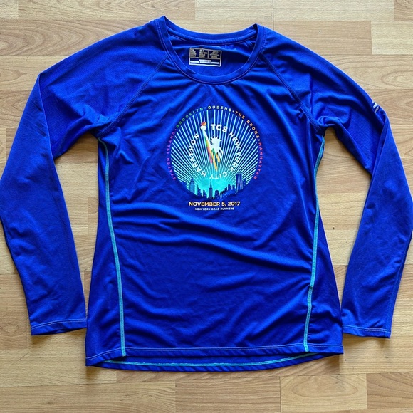 TCS NEW YORK CITY MARATHON SHIRT NOVEMBER 5, 2017 size small - Picture 1 of 4